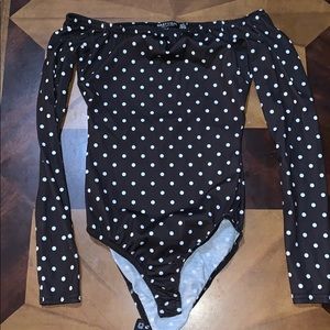 Polka dot one piece